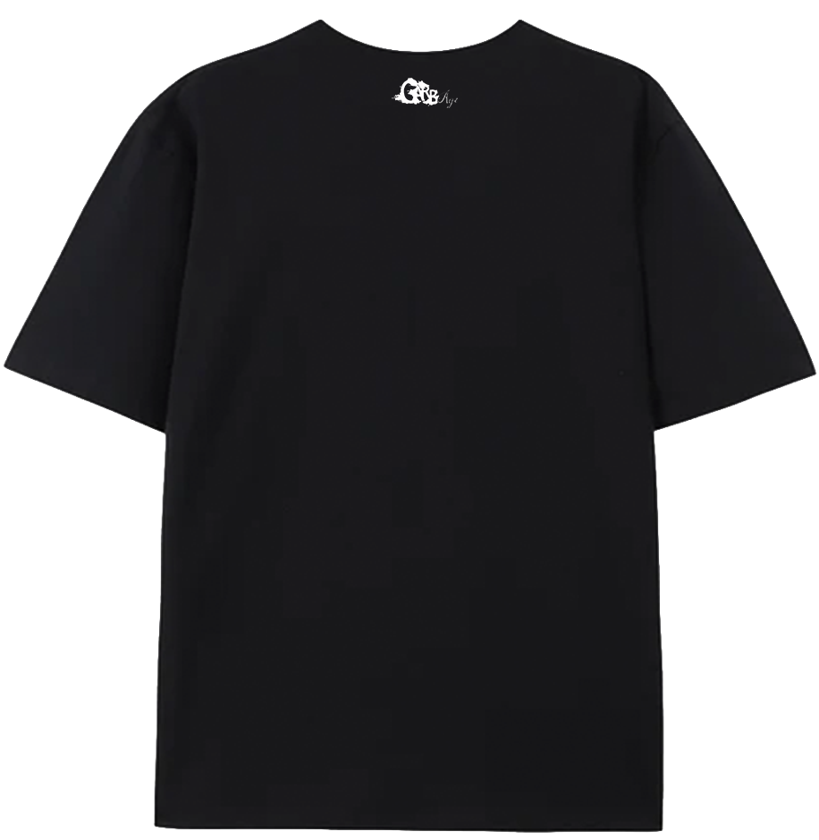 Number People Tee black, back